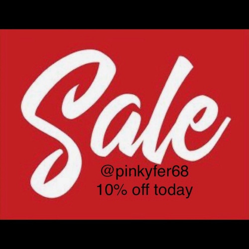 10% off every today only!!!